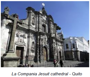 La Compania Jesuit cathedral - Quito