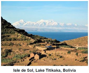 Isle de Sol, Lake Titikaka, Bolivia