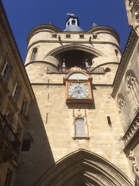Famous clock still ticking under the bell tower