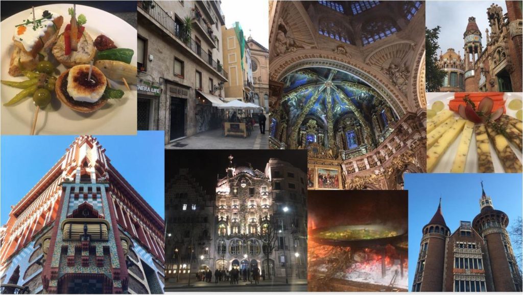 Collage of Spain Photos