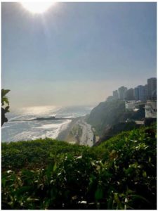 Lima - ocean views from boardwalk